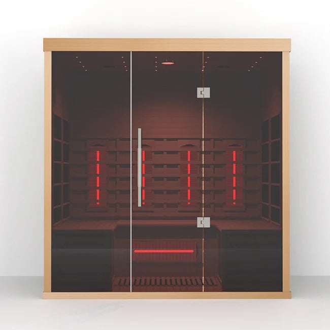 Lumin Premium Three Person Infrared Sauna