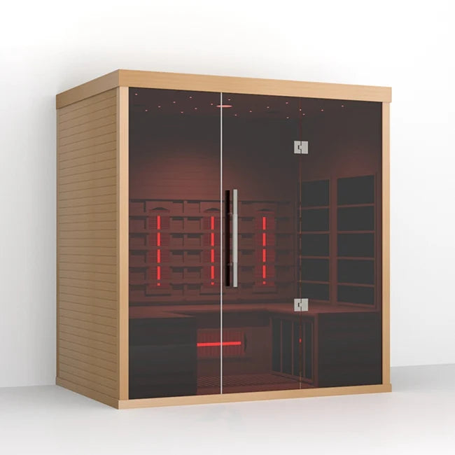 Lumin Premium Three Person Infrared Sauna