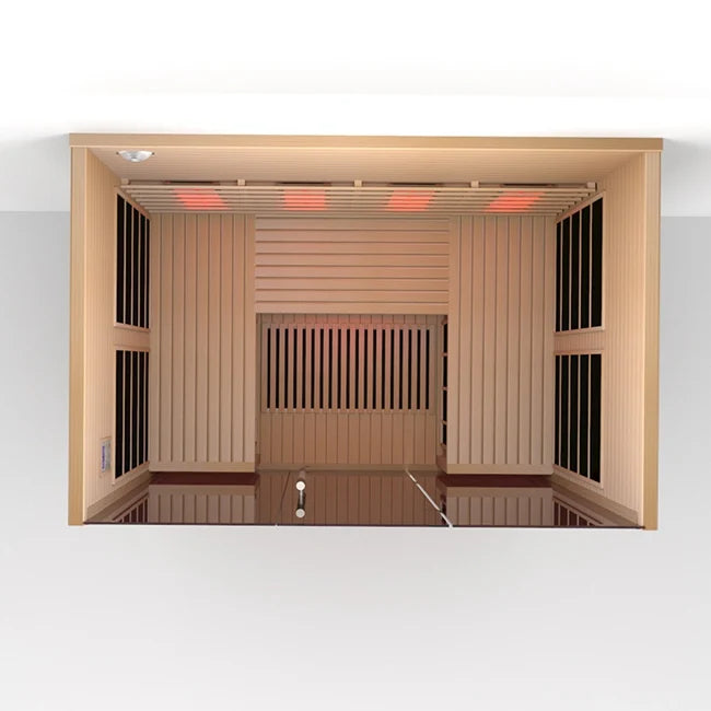 Lumin Premium Three Person Infrared Sauna