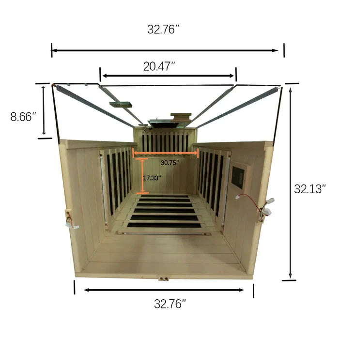 Wizzi One Person Infrared Sauna