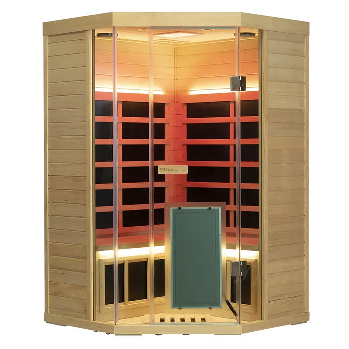 Wizzi Two Person Corner Infrared Sauna