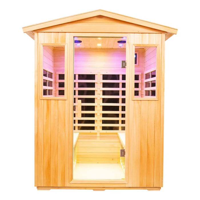 Wizzi Outdoor Four Person Infrared Sauna