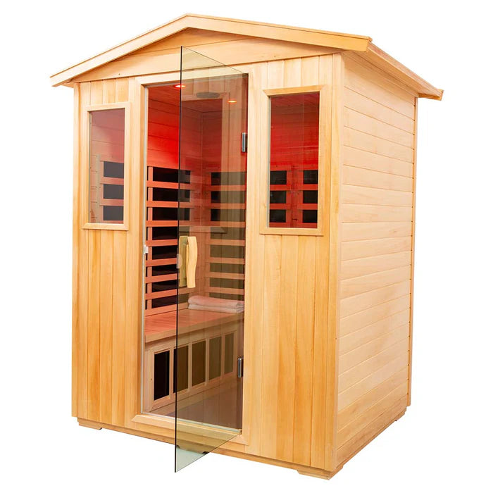 Wizzi Outdoor Four Person Infrared Sauna