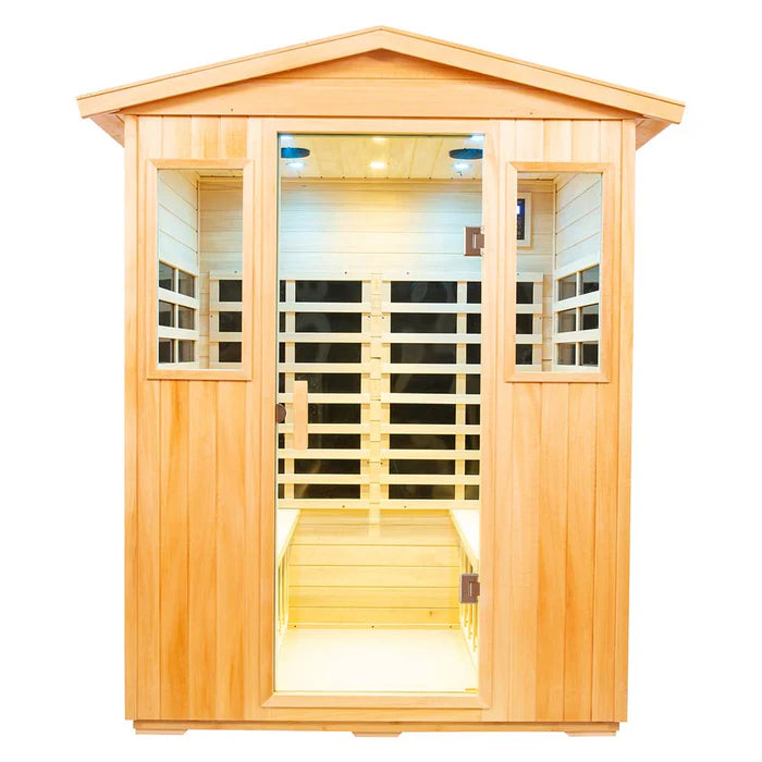 Wizzi Outdoor Four Person Infrared Sauna