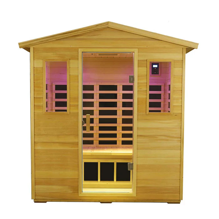 Wizzi Outdoor Three Person Infrared Sauna