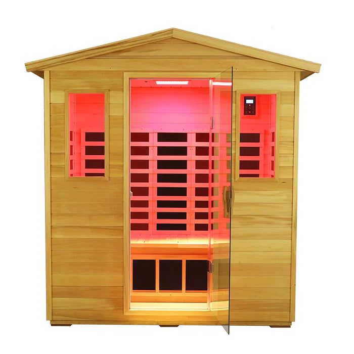 Wizzi Outdoor Three Person Infrared Sauna