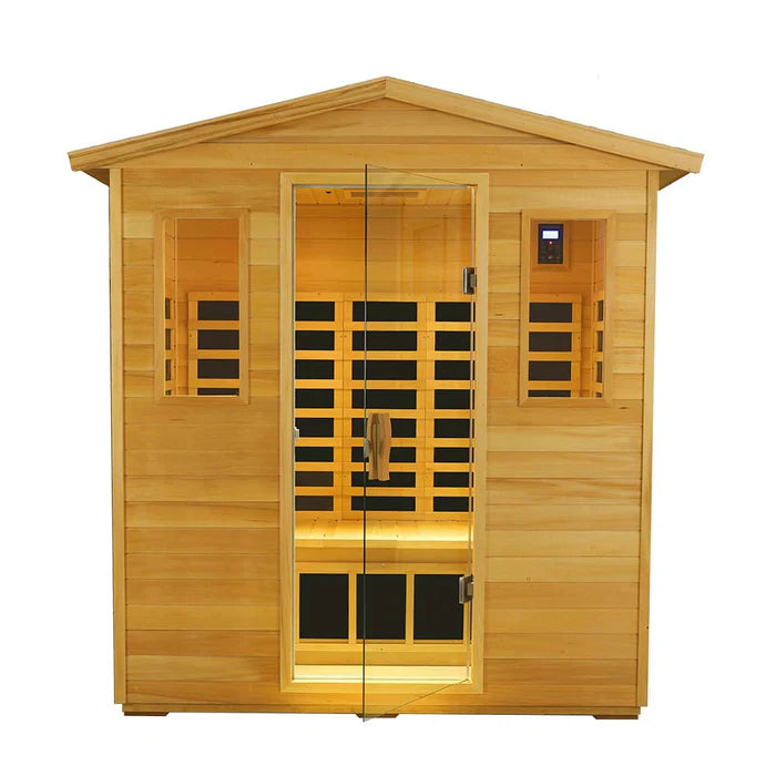 Wizzi Outdoor Three Person Infrared Sauna