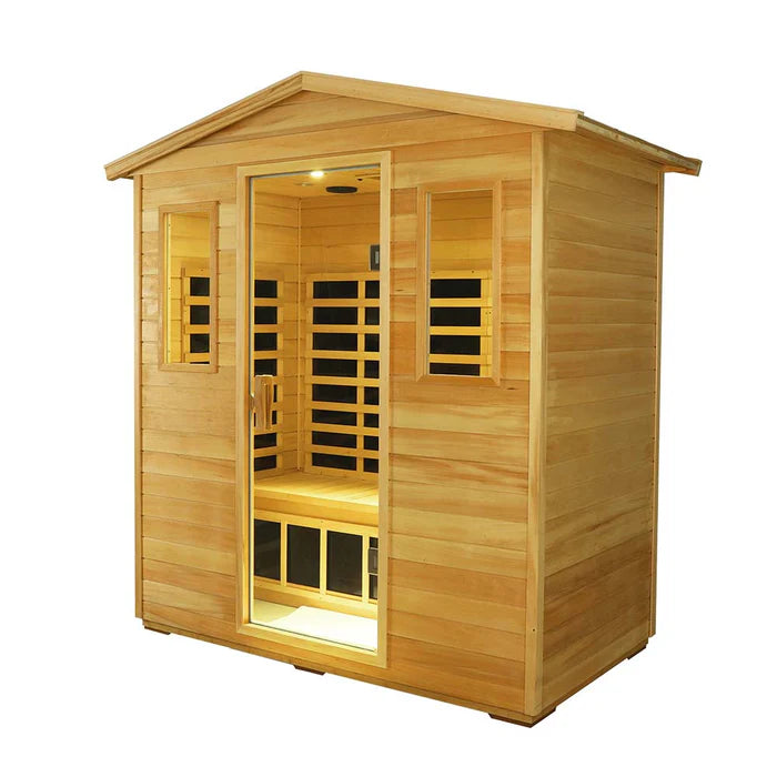 Wizzi Outdoor Three Person Infrared Sauna