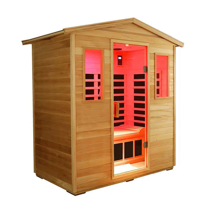 Wizzi Outdoor Three Person Infrared Sauna