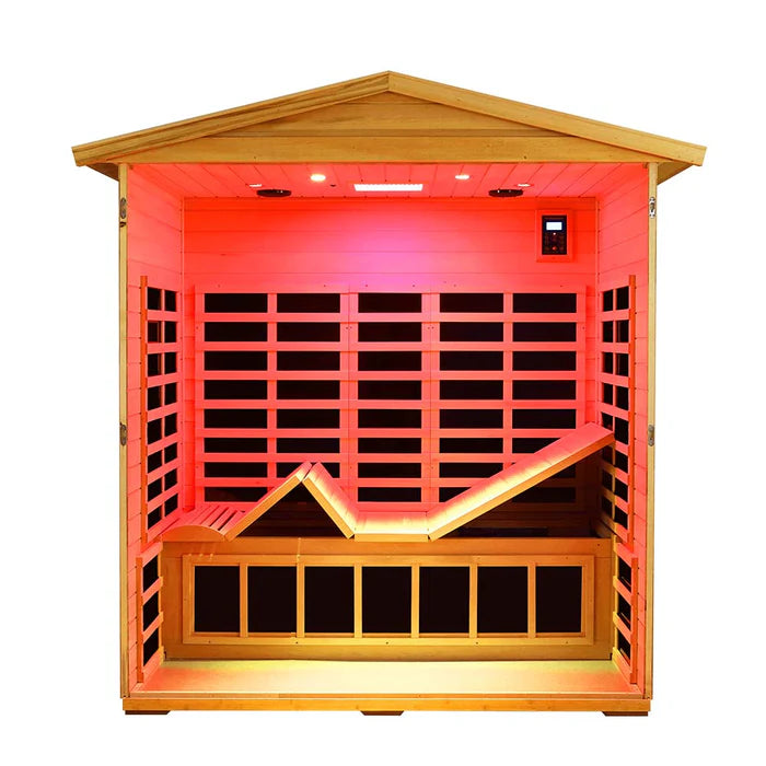 Wizzi Outdoor Three Person Infrared Sauna