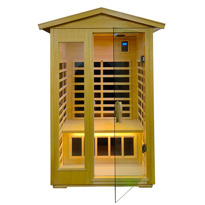 Wizzi Outdoor Two Person Infrared Sauna