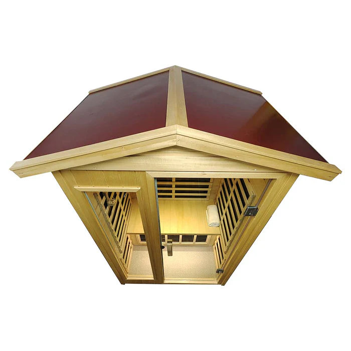 Wizzi Outdoor Two Person Infrared Sauna