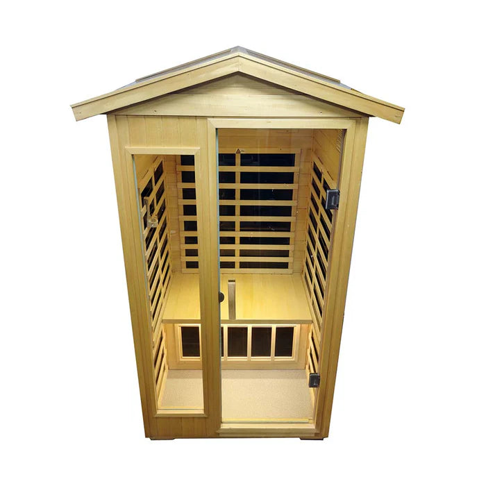Wizzi Outdoor Two Person Infrared Sauna