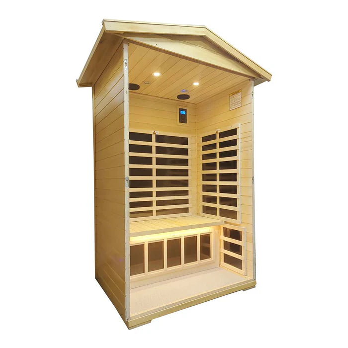 Wizzi Outdoor Two Person Infrared Sauna